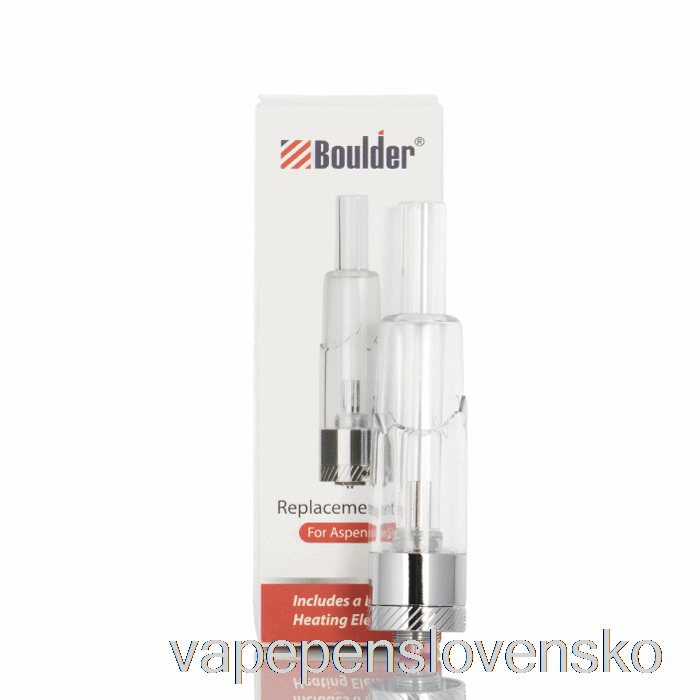 Boulder Aspen Slim Náhradný Tank Vape Cigareta